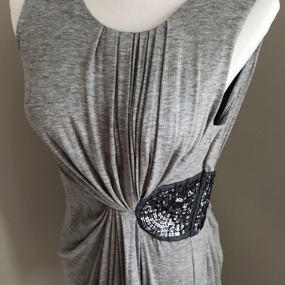 Gray sequin tunic/dress